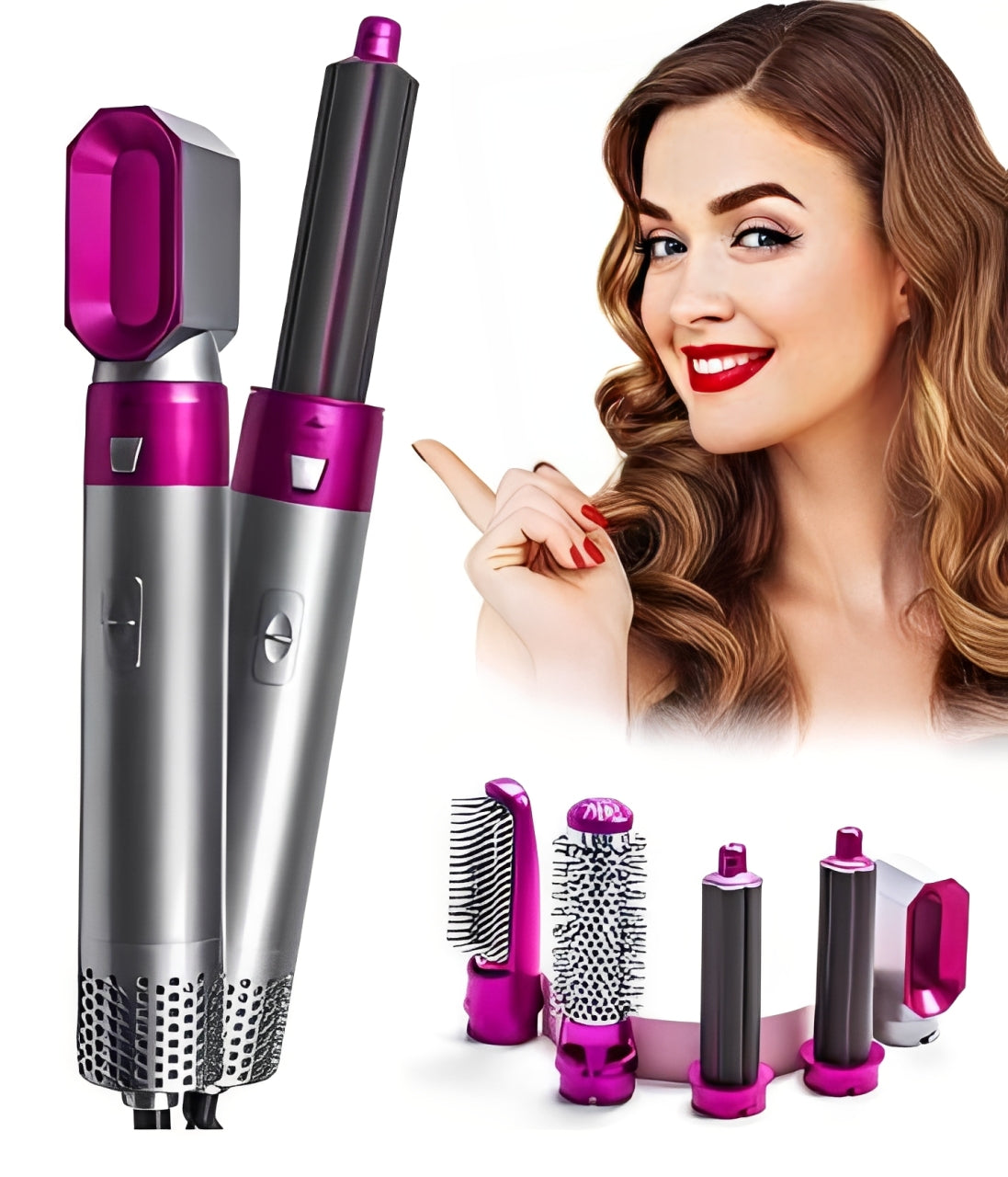 Secador 5 en 1 GlamBrush Total