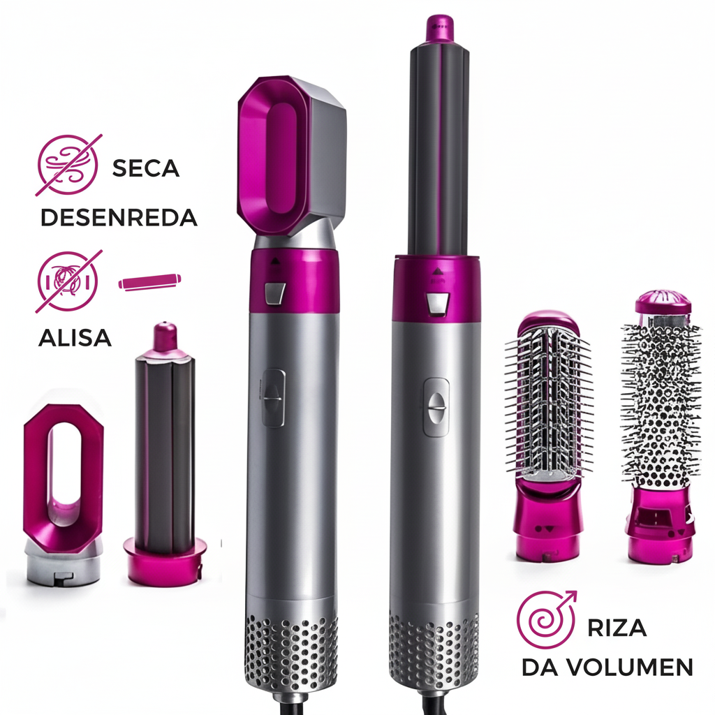 Secador 5 en 1 GlamBrush Total
