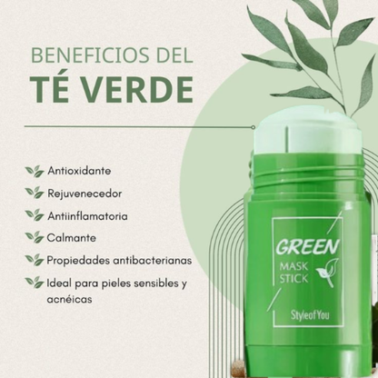 OFERTA 2x1+REGALO MASCARILLA EXFOLIANTE TÉ VERDE