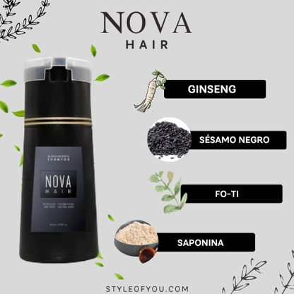 2X1 NovaHair Shampoo Tinte Instantáneo Styleofyou™