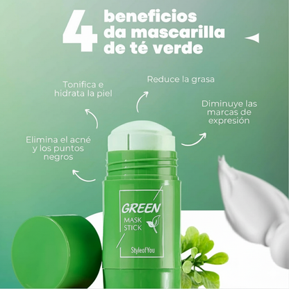 OFERTA 2x1+REGALO MASCARILLA EXFOLIANTE TÉ VERDE