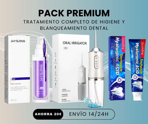 PACK PREMIUM LIMPIEZA+BLANQUEAMIENTO