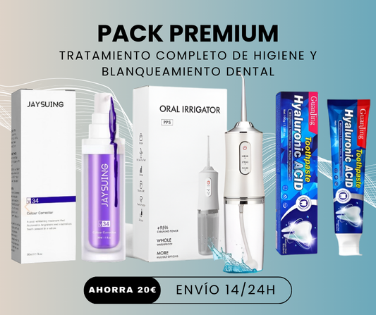 PACK PREMIUM LIMPIEZA+BLANQUEAMIENTO