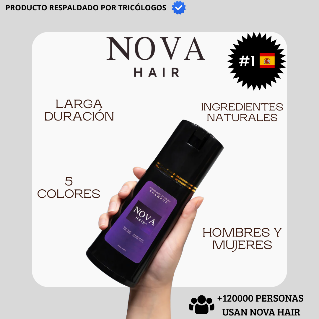 2X1 NovaHair Shampoo Tinte Instantáneo Styleofyou™