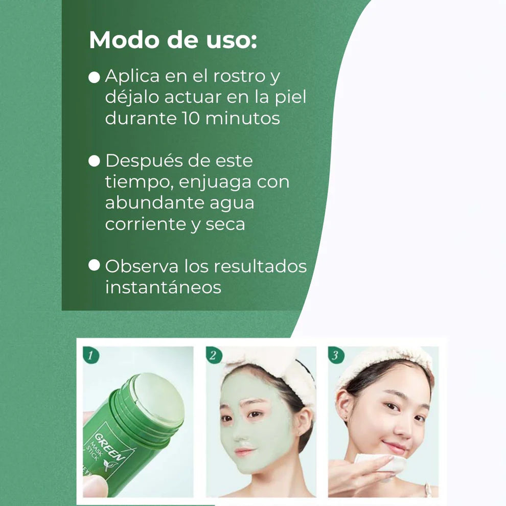 OFERTA 2x1+REGALO MASCARILLA EXFOLIANTE TÉ VERDE