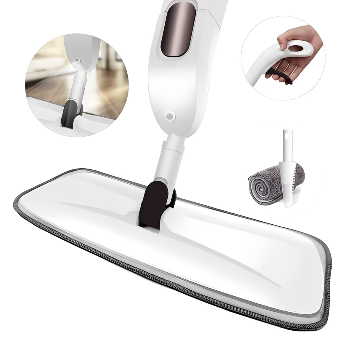 Mopa microfibra con spray pulverizador HYDROMOP PRO